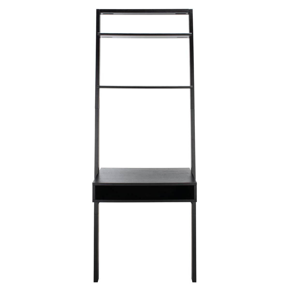 Safavieh Kamy 2 Shelf Leaning Desk , DSK9401 - Black
