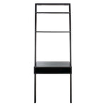 Safavieh Kamy 2 Shelf Leaning Desk , DSK9401 - Black