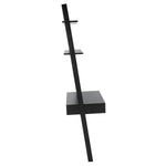 Safavieh Kamy 2 Shelf Leaning Desk , DSK9401 - Black