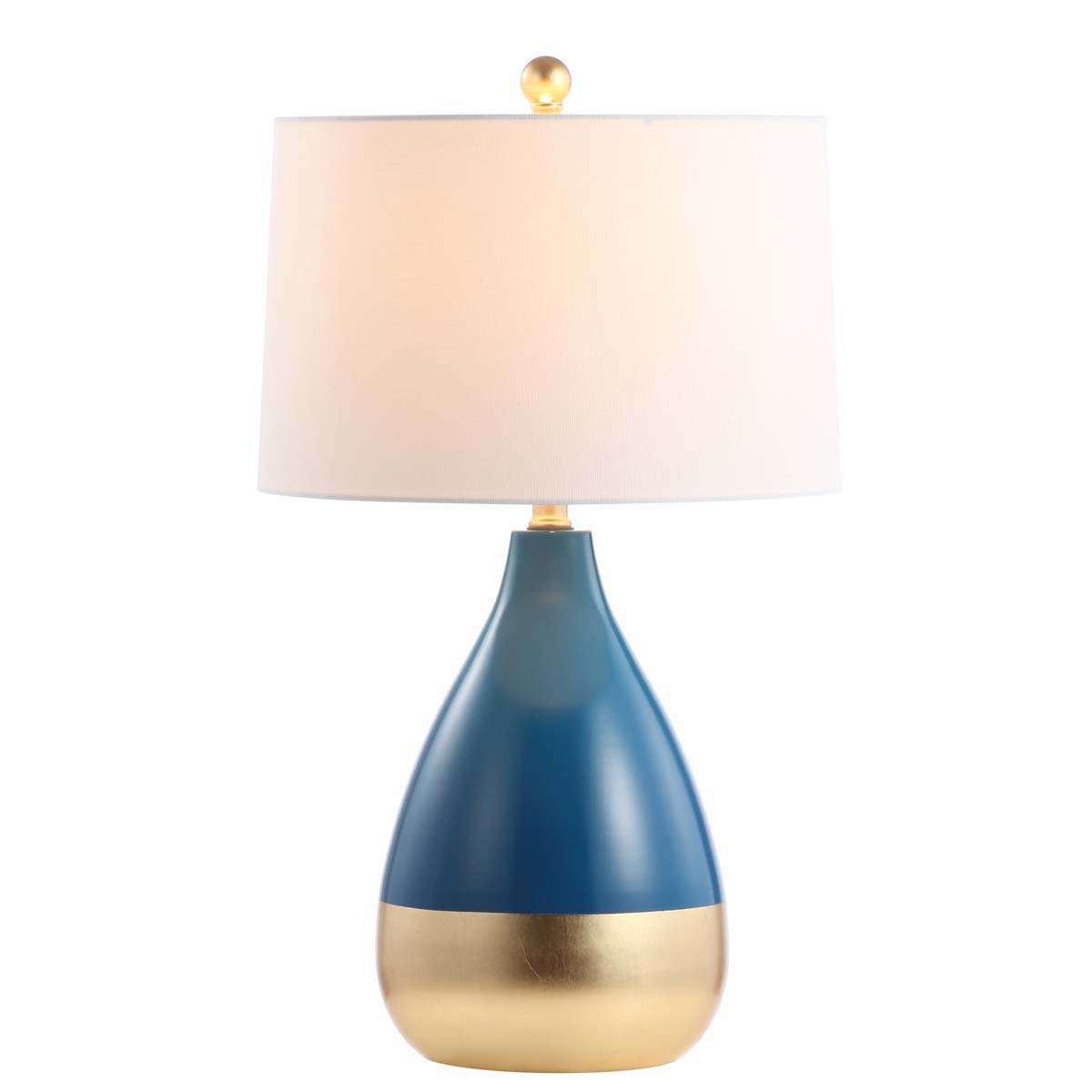 Safavieh Disney Charmer Lamp, DSN1202 - Blue/Gold Leaf