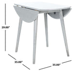 Safavieh Lovell Folding Round Dining Table , DTB1401 - Light Grey