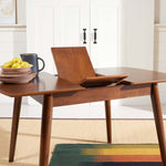 Safavieh Varda Manual Extension Dining Table , DTB1402 - Walnut