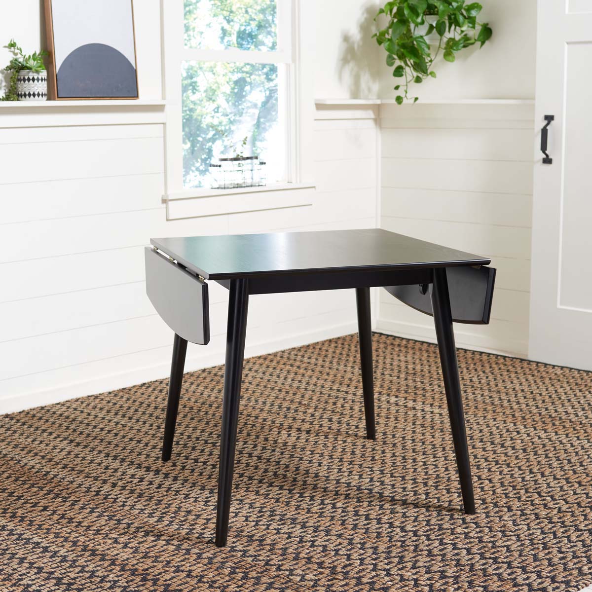 Safavieh Kaylee Extension Dining Table , DTB1403 - Matte / Black