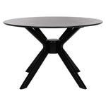 Safavieh Nicolai Round Dining Table , DTB1405 - Matte / Black