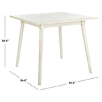 Safavieh Simone Square Dining Table , DTB9200 - Antique White