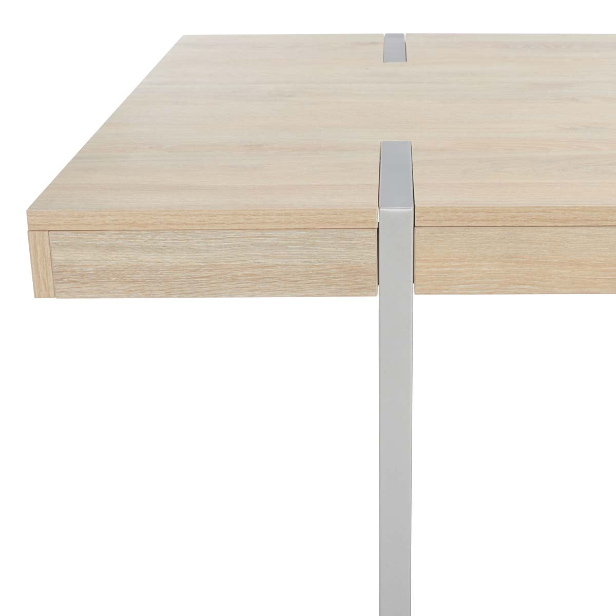 Safavieh Cael Dining Table , DTB9300 - Sand / Silver