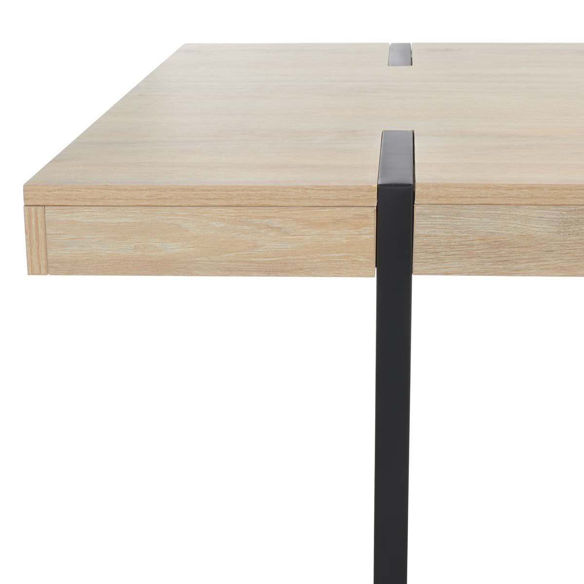 Safavieh Cael Dining Table , DTB9300 - Sand / Black