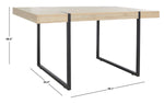Safavieh Cael Dining Table , DTB9300 - Sand / Black