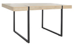 Safavieh Cael Dining Table , DTB9300 - Sand / Black