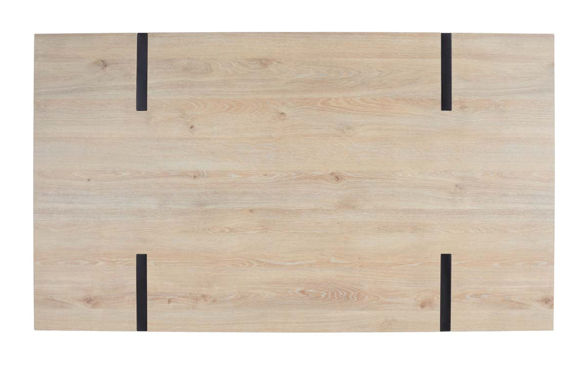 Safavieh Cael Dining Table , DTB9300 - Sand / Black