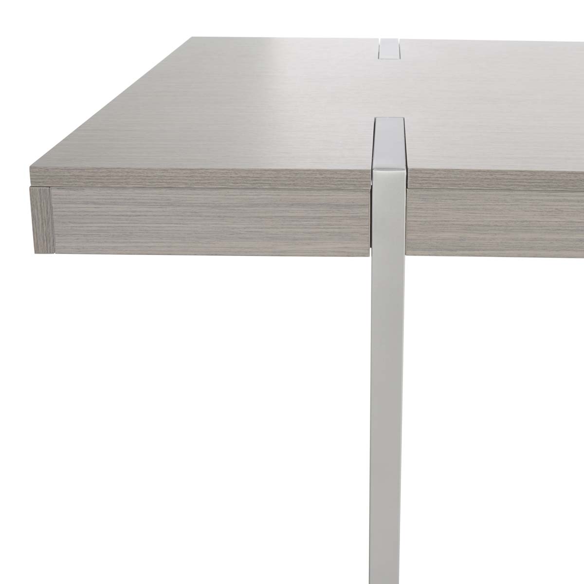 Safavieh Cael Dining Table , DTB9300 - Grey / Silver