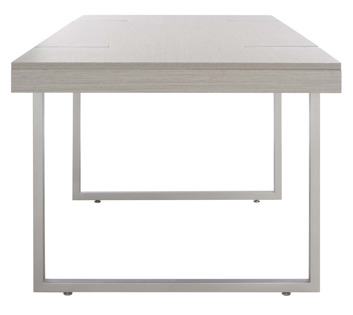 Safavieh Cael Dining Table , DTB9300 - Grey / Silver