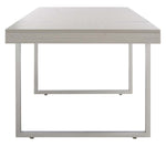 Safavieh Cael Dining Table , DTB9300 - Grey / Silver