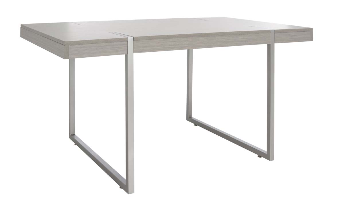 Safavieh Cael Dining Table , DTB9300 - Grey / Silver
