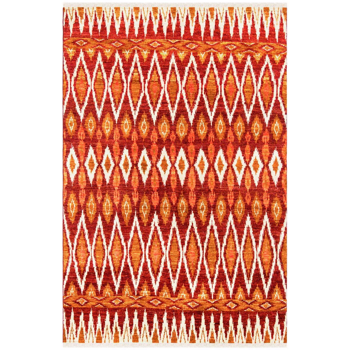 Safavieh Nepalese 147 Rug, DVE147 - Red / Gold