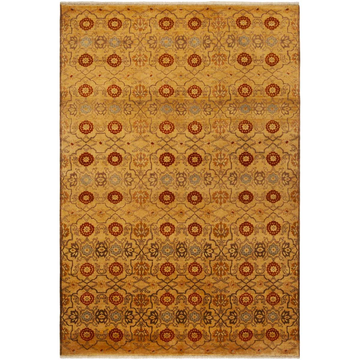 Safavieh Nepalese 174 Rug, DVE174 - Cream / Saffron