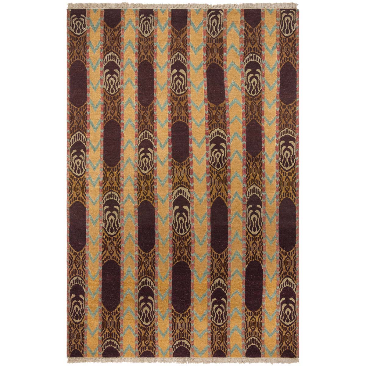 Safavieh Sumak 515 Rug, DVE515 - Root Brown