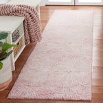 Safavieh Ebony 101 Rug, EBN101 - Pink / Ivory