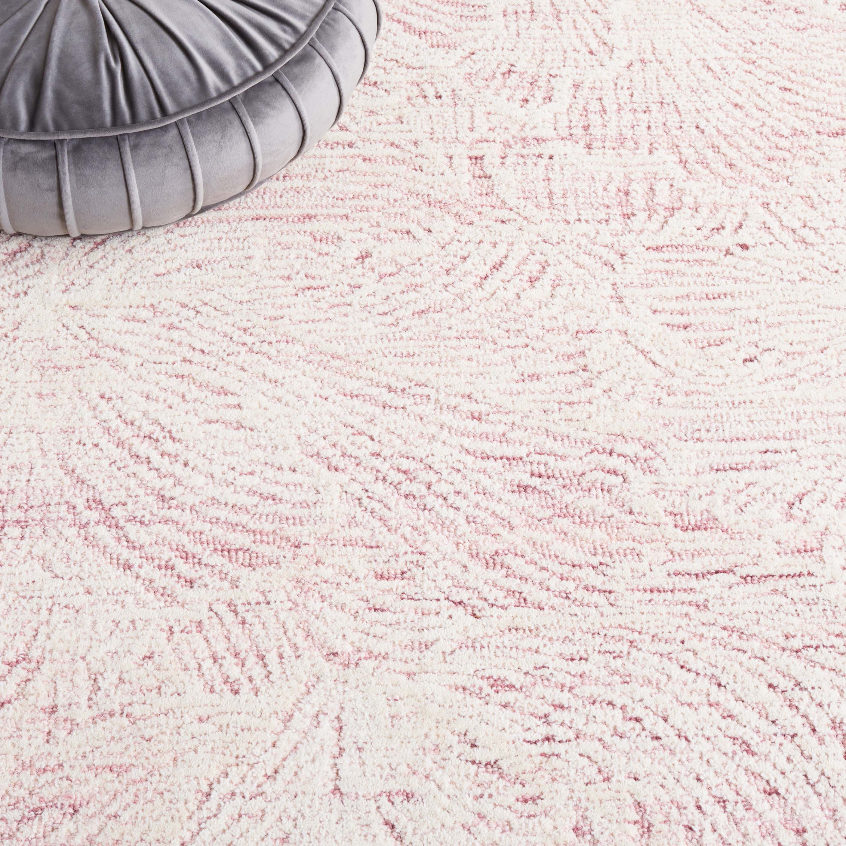 Safavieh Ebony 101 Rug, EBN101 - Pink / Ivory