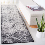 Safavieh Ebony 101 Rug, EBN101 - Black / Ivory