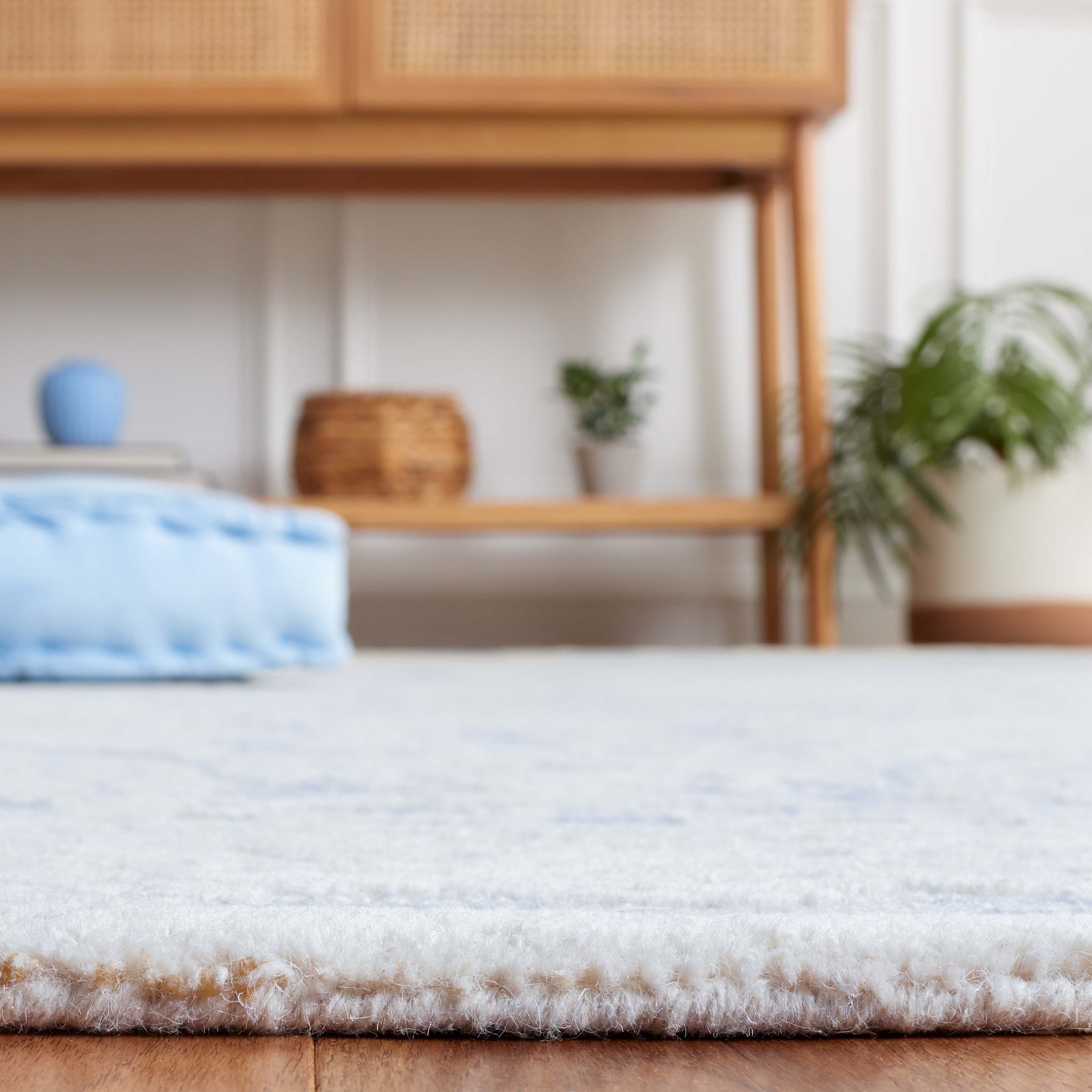 Safavieh Ebony 102 Rug, EBN102 - Blue / Ivory