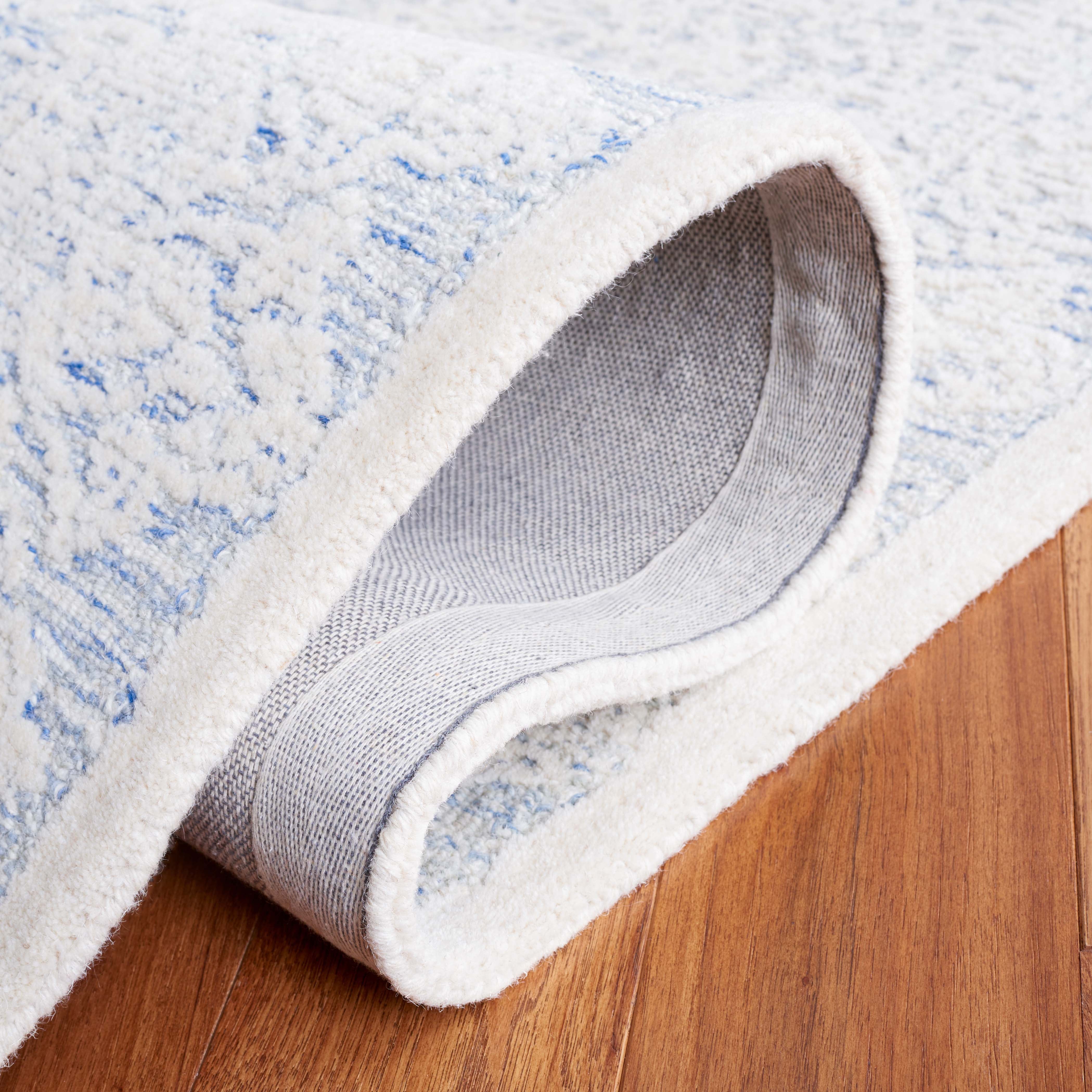 Safavieh Ebony 102 Rug, EBN102 - Blue / Ivory