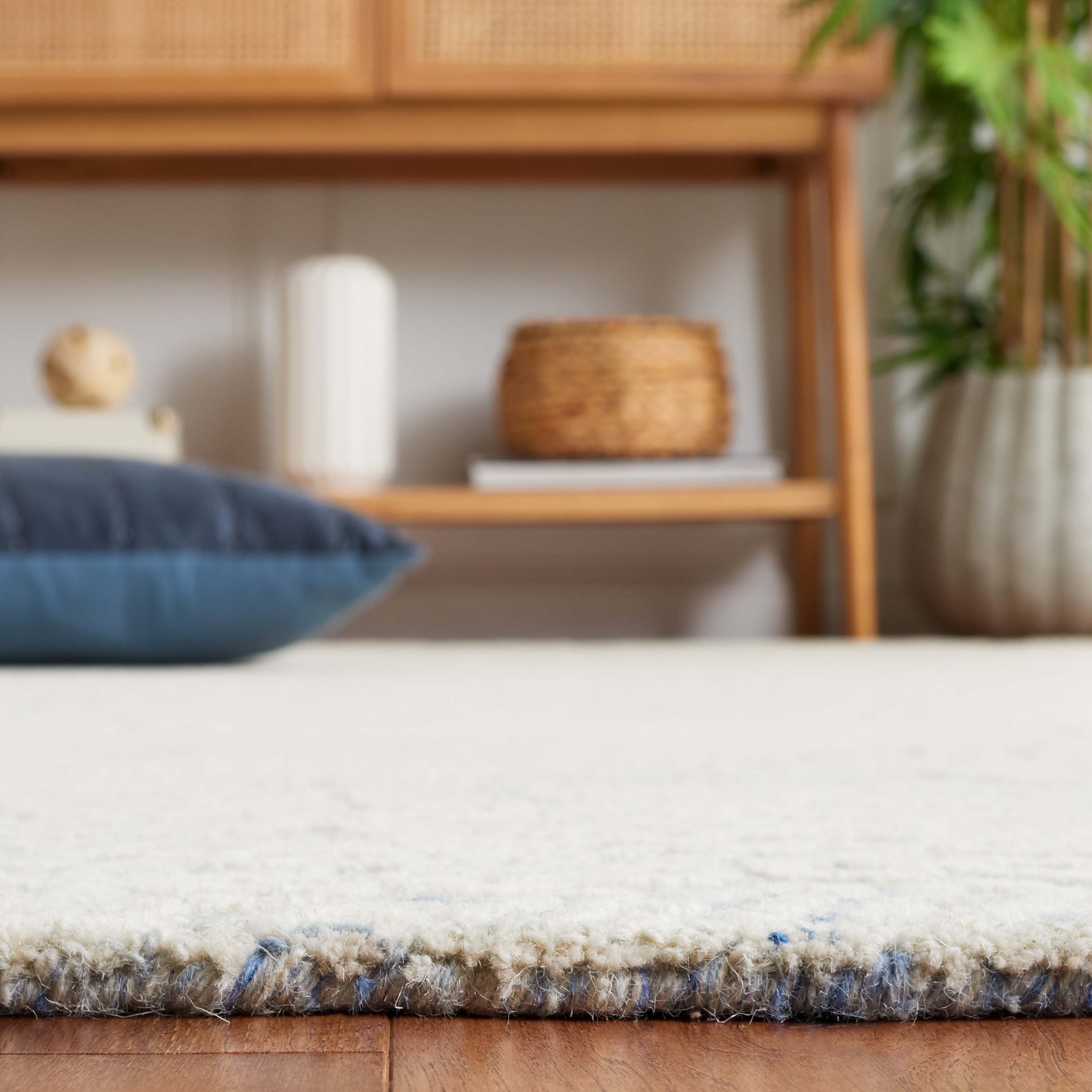 Safavieh Ebony 105 Rug, EBN105 - Blue / Ivory