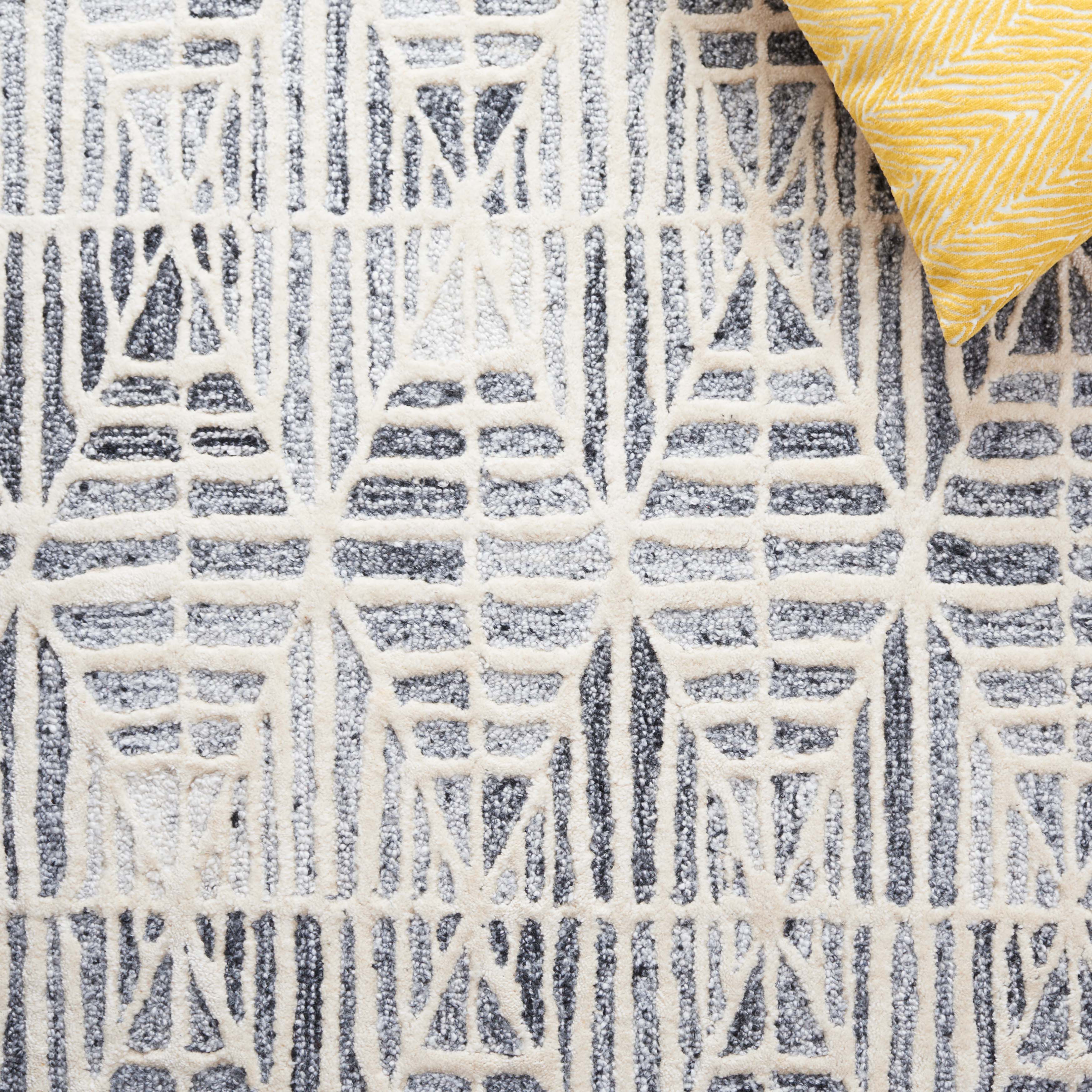 Safavieh Ebony 110 Rug, EBN110 - Grey / Ivory