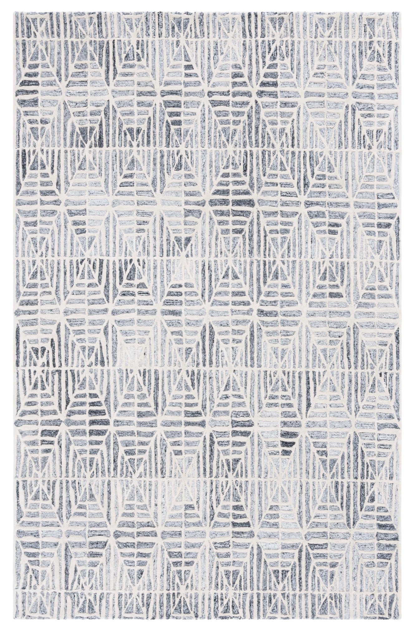 Safavieh Ebony 110 Rug, EBN110 - Grey / Ivory