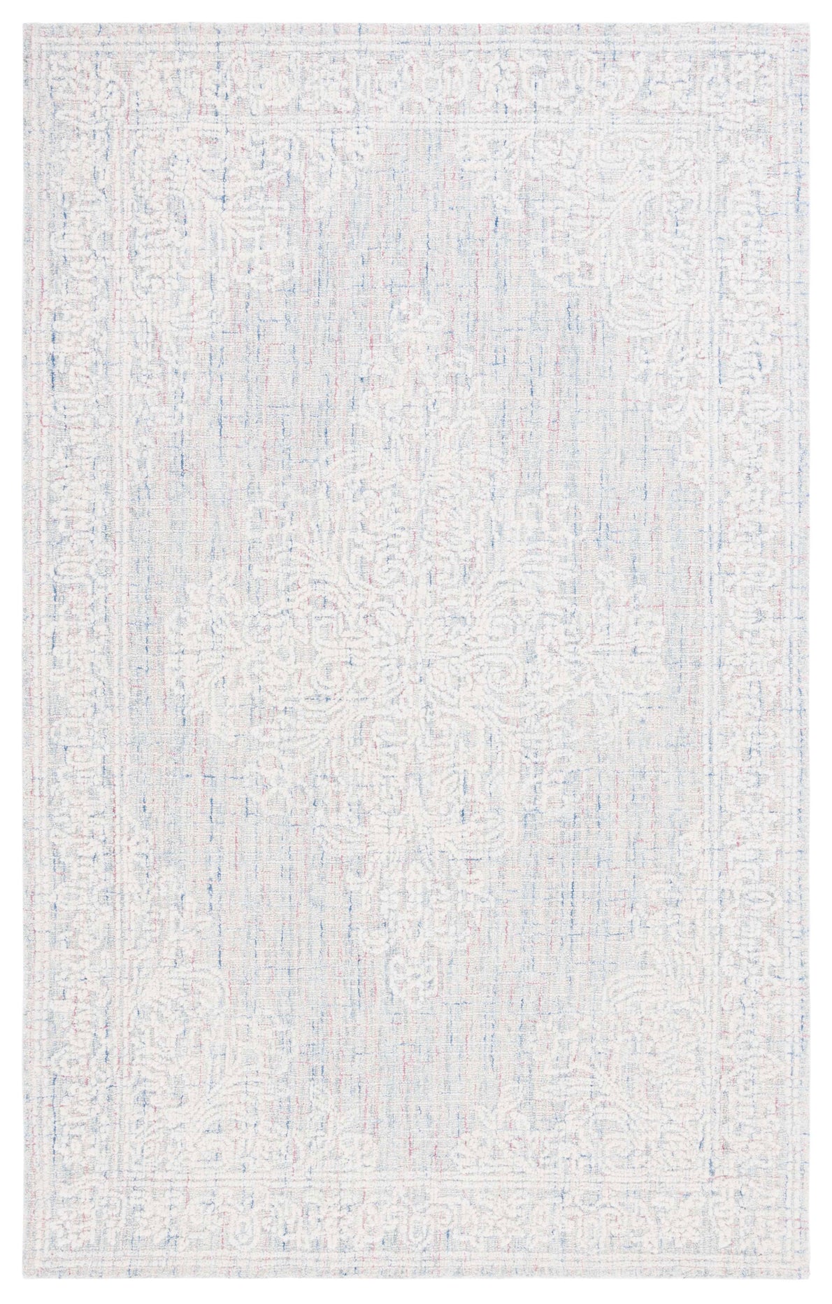 Safavieh Ebony 113 Rug, EBN113 - Light Grey / Ivory