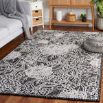 Safavieh Ebony 114 Rug, EBN114 - Black / Ivory