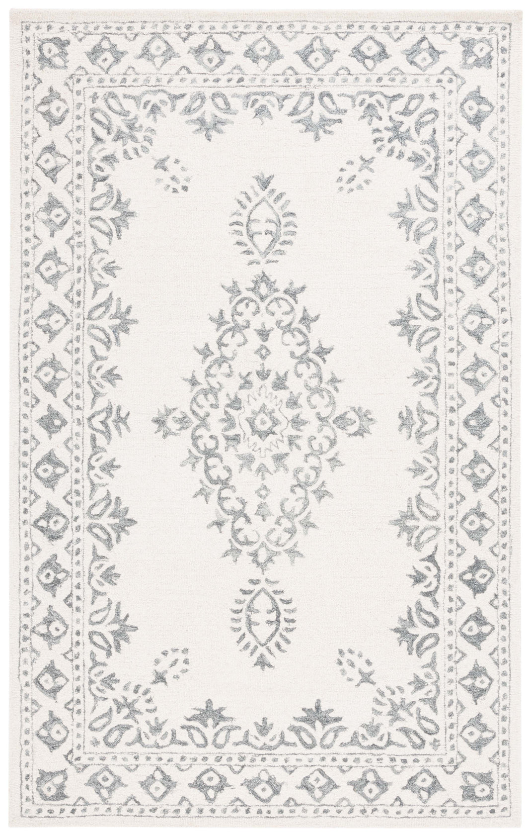 Safavieh Ebony 650 Rug, EBN650 - Ivory / Grey