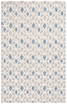 Safavieh Ebony 656 Rug, EBN656 - Ivory / Blue