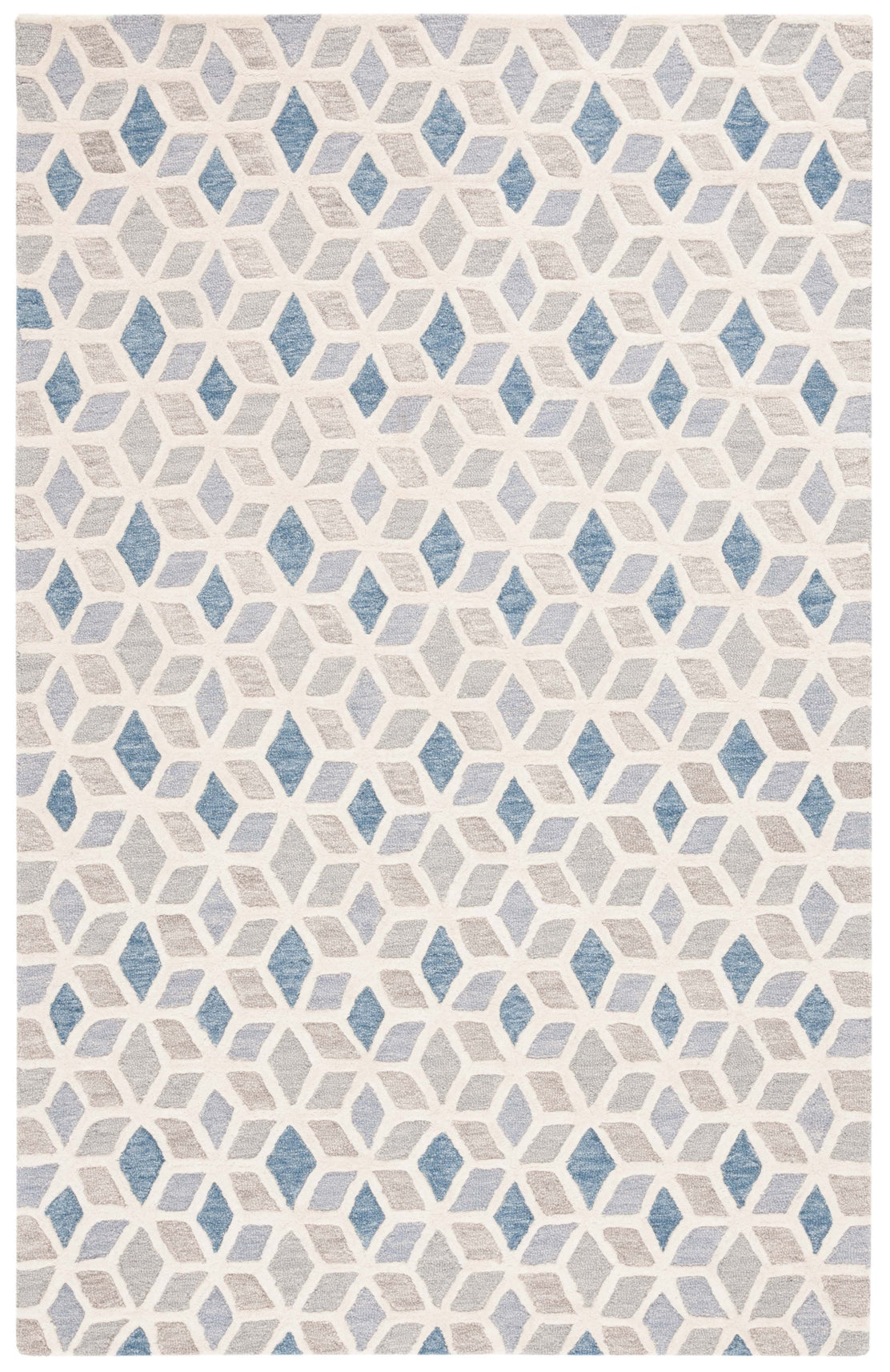 Safavieh Ebony 656 Rug, EBN656 - Ivory / Blue
