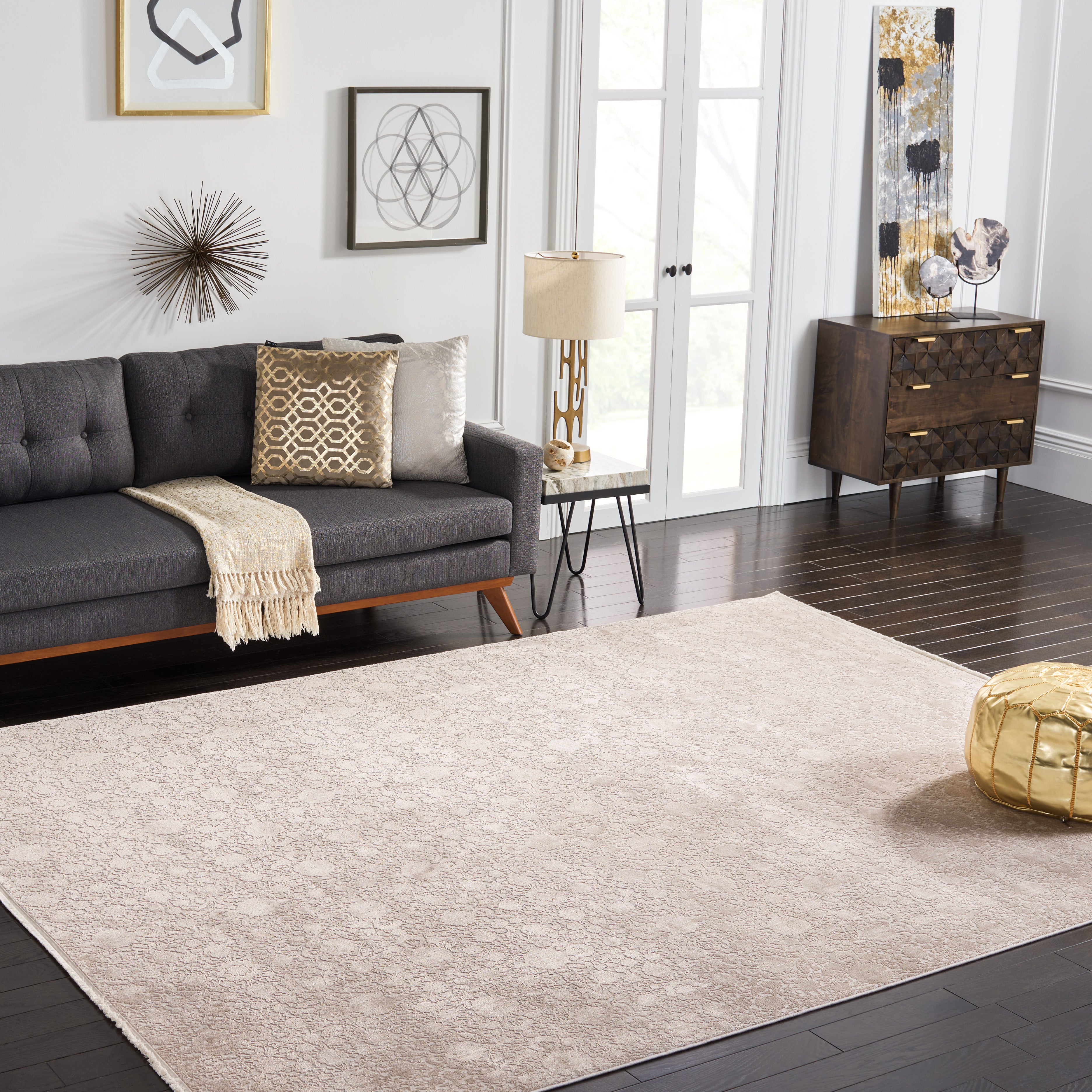 Safavieh Eclipse 177 Rug, ECL177 - Beige / Light Grey