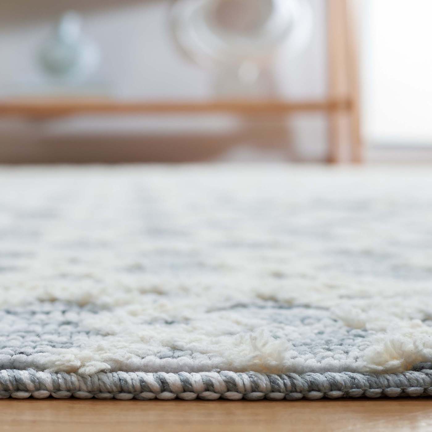 Safavieh Easy Care 111 Rug, ECR111 - Grey / Ivory