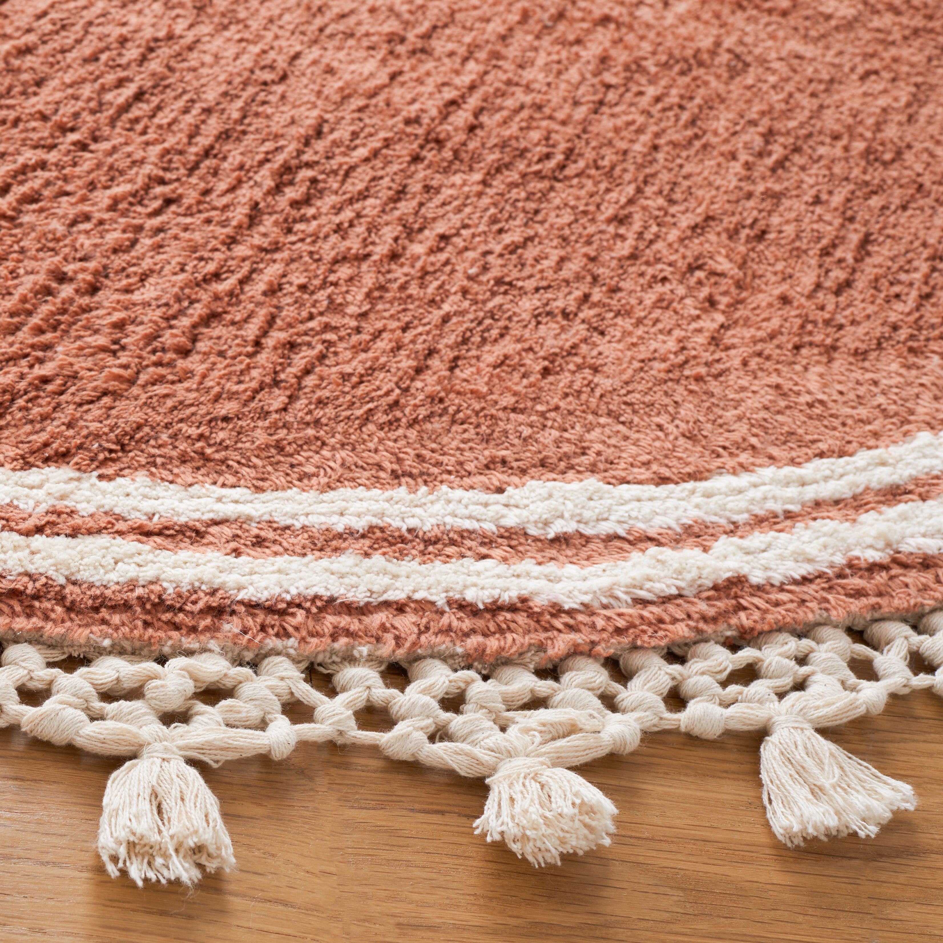 Safavieh Easy Care 201 Rug, ECR201 - Rust / Ivory