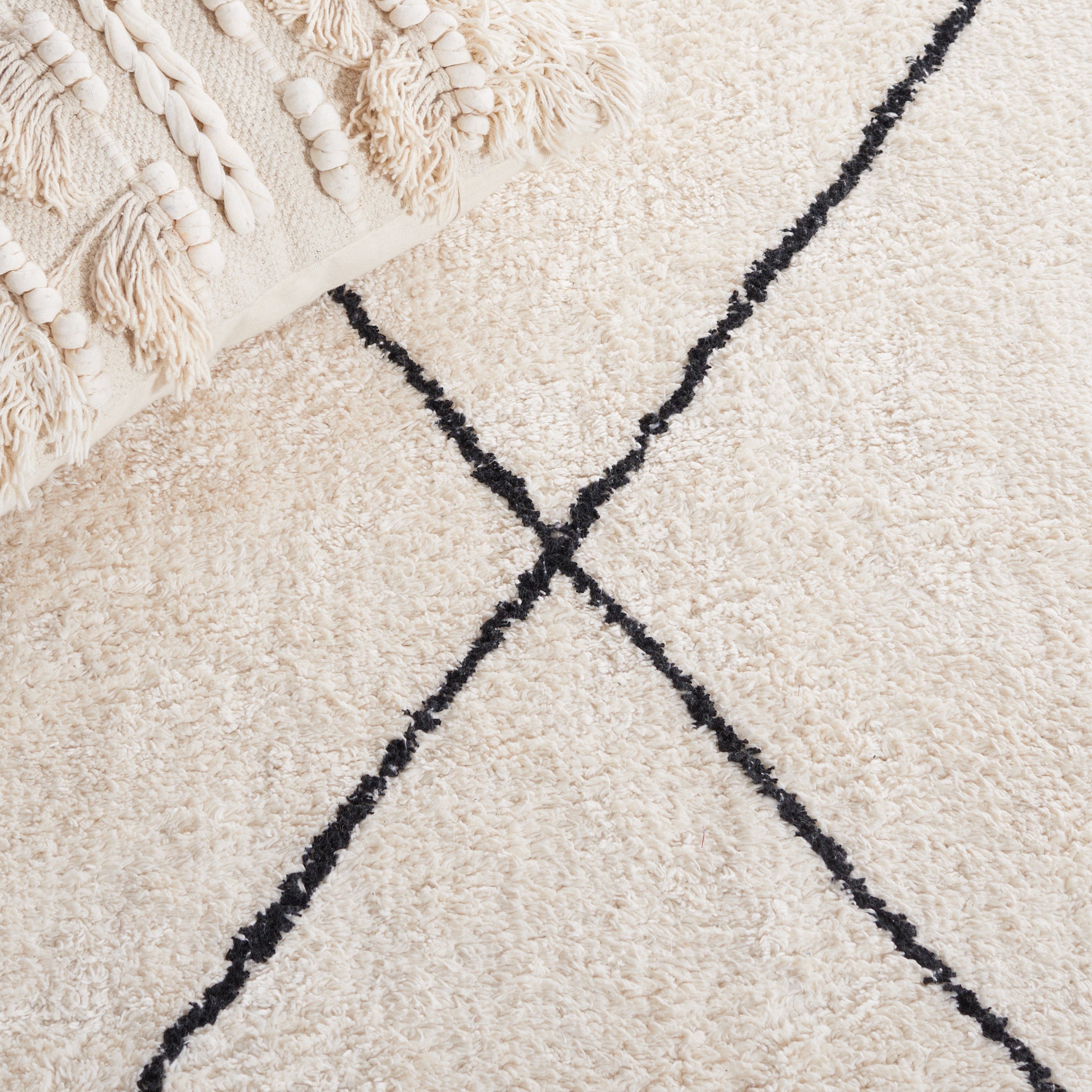 Safavieh Easy Care 210 Rug, ECR210 - Ivory / Black