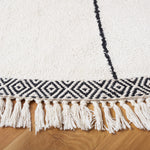 Safavieh Easy Care 210 Rug, ECR210 - Ivory / Black