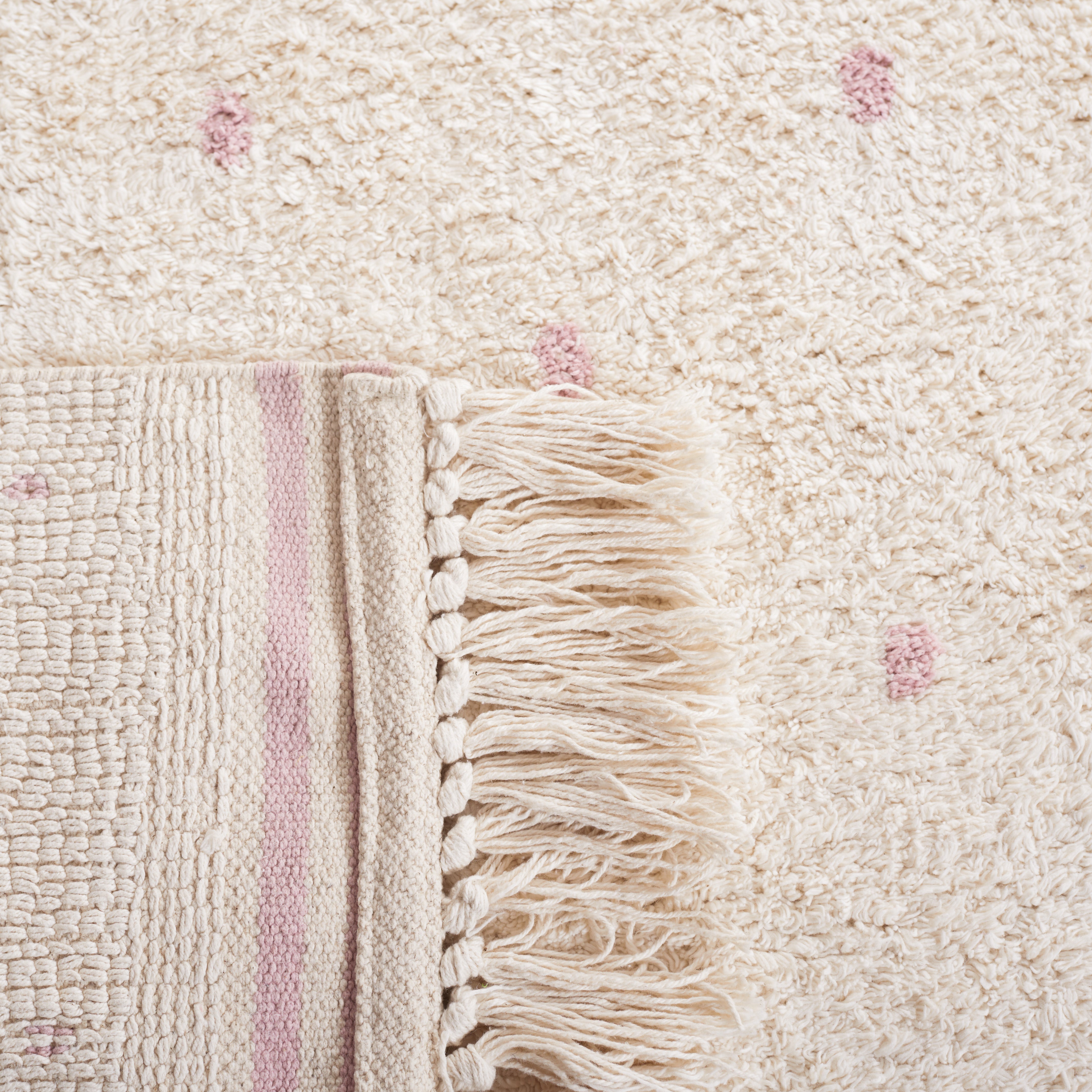 Safavieh Easy Care 212 Rug, ECR212 - Ivory / Pink