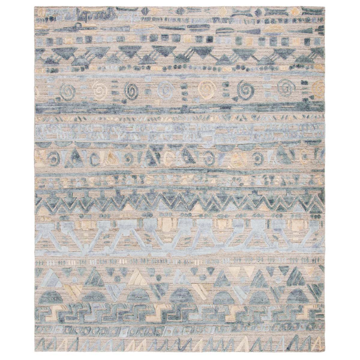 Safavieh Elements 181 Rug, ELM181 - Light Blue / Beige