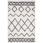 Safavieh Equinox Shag 711 Rug, EQS711 - Cream / Grey