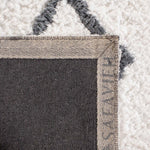 Safavieh Equinox Shag 711 Rug, EQS711 - Cream / Grey