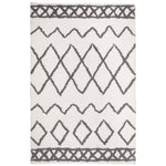 Safavieh Equinox Shag 711 Rug, EQS711 - Cream / Grey