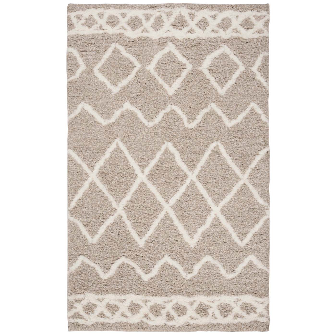 Safavieh Equinox Shag 711 Rug, EQS711 - Beige / Ivory