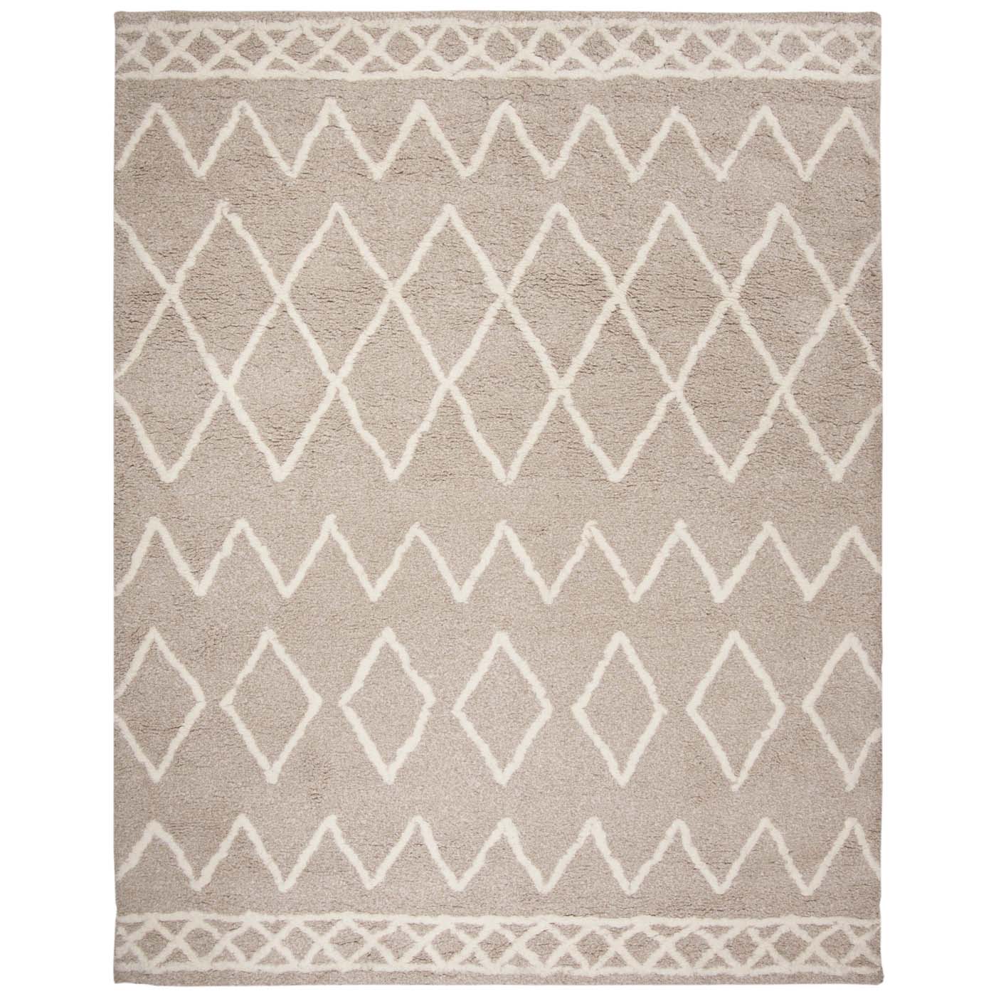 Safavieh Equinox Shag 711 Rug, EQS711 - Beige / Ivory