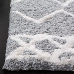 Safavieh Equinox Shag 711 Rug, EQS711 - Grey / Cream