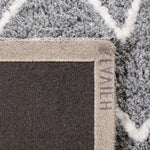 Safavieh Equinox Shag 711 Rug, EQS711 - Grey / Cream