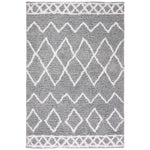 Safavieh Equinox Shag 711 Rug, EQS711 - Grey / Cream