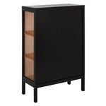 Safavieh Franz 3 Shelf Wood Back Etagere , ETG2104 - Black / Natural